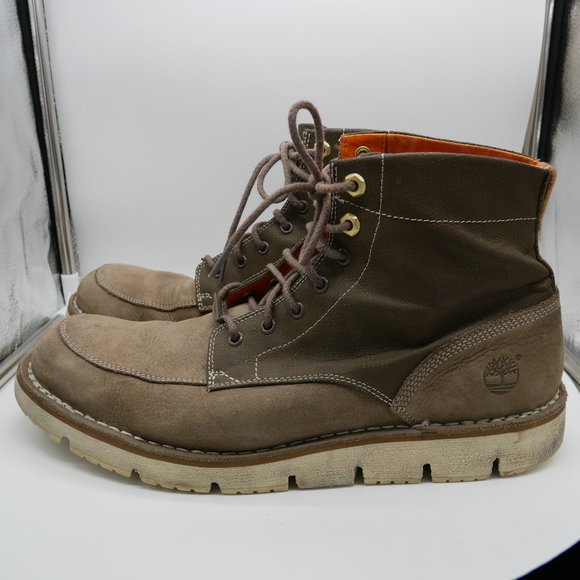 Timberland Other - Timberland Olive Nubuck/Canvas Westmore 11.5 Boots